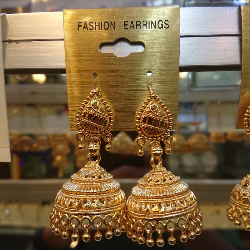 Indian Gold plated jhumki